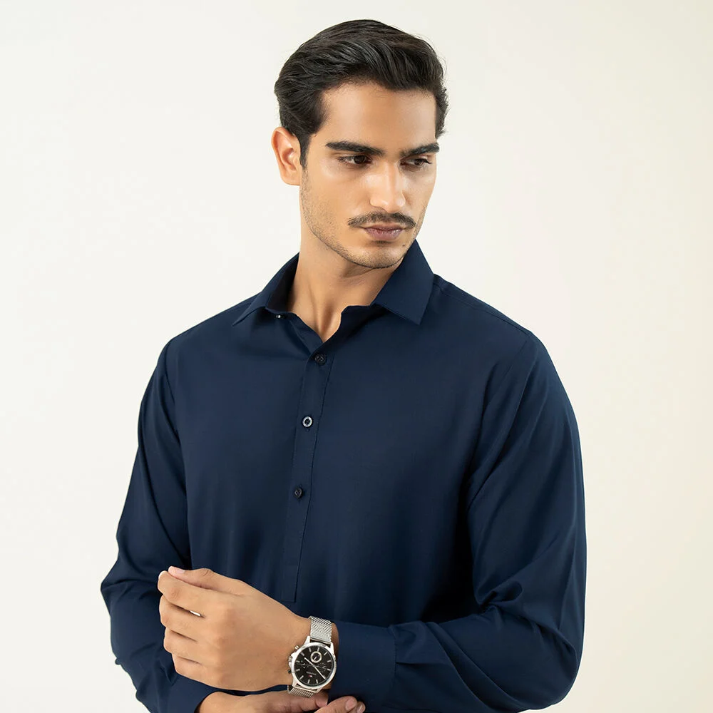 PRINTED ARABIC LAWN SHIRT