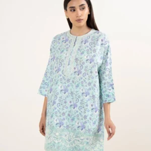 Embroidered Lawn Viscose Shirt